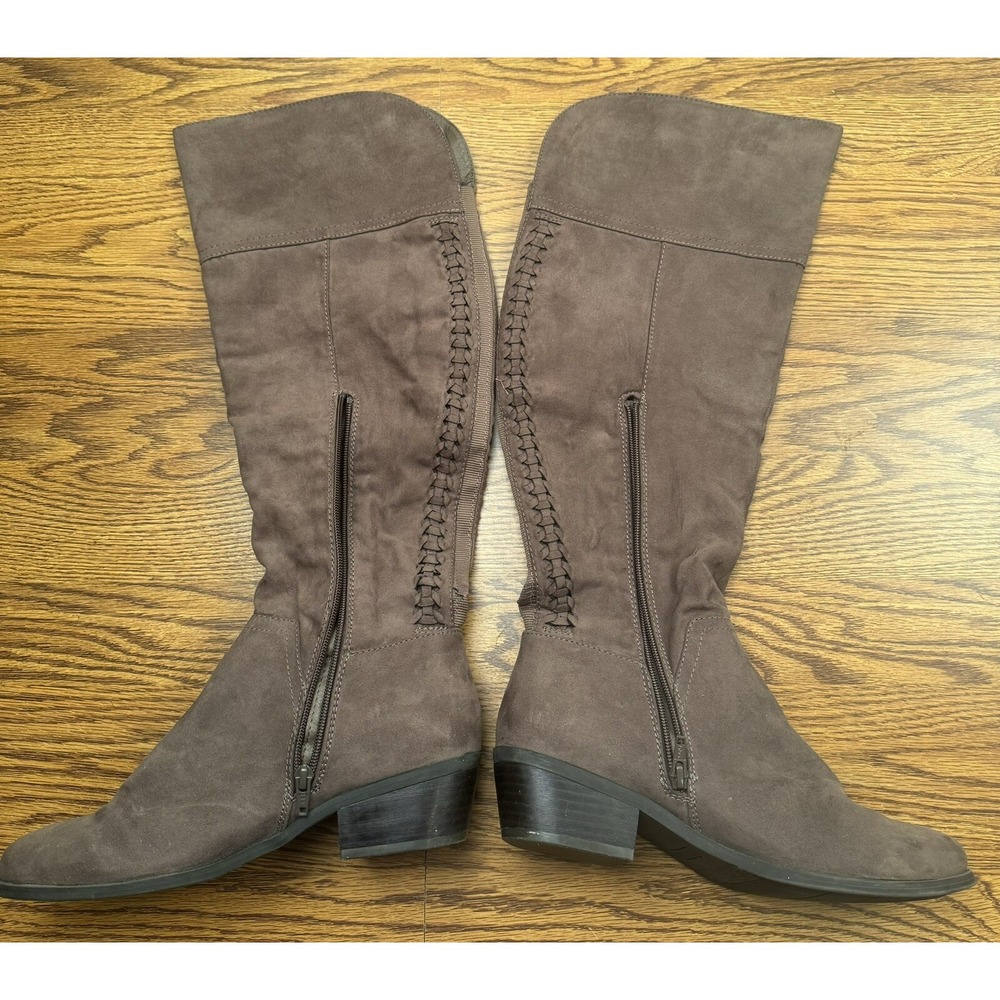 Sonoma Womens 9.5M Tessy Mushroom Knee-High Boots